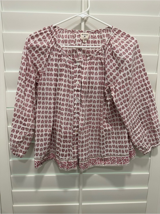 Marea By Liz Joy Tops - Marea Sophie top lavender thistle XS